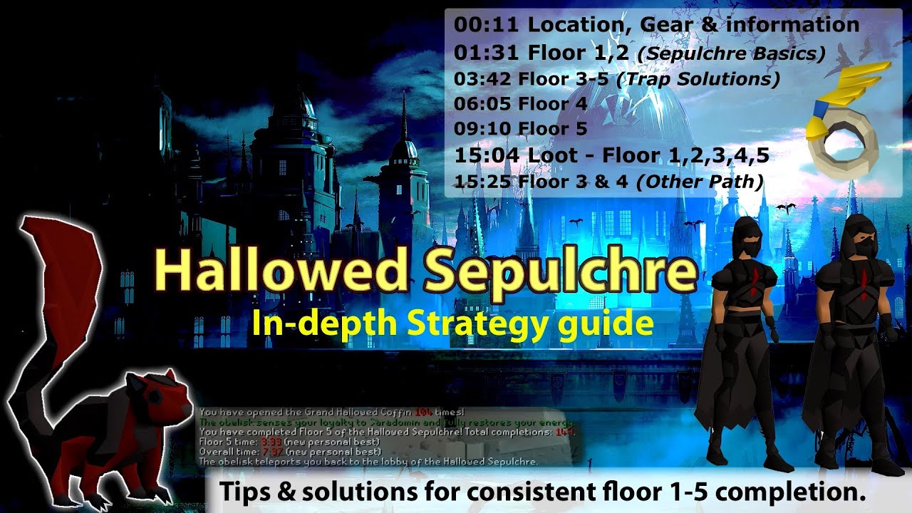 How might you make sense of hallowed sepulchre guide osrs?