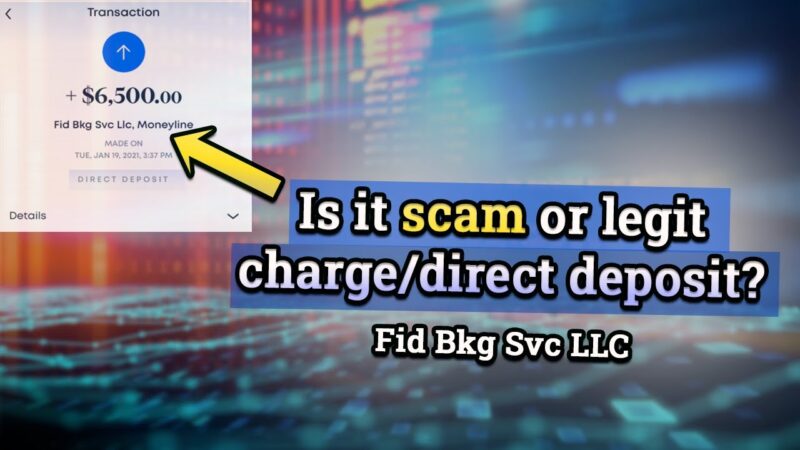 How actually is FID BKG SVC LLC MONEYLINE?