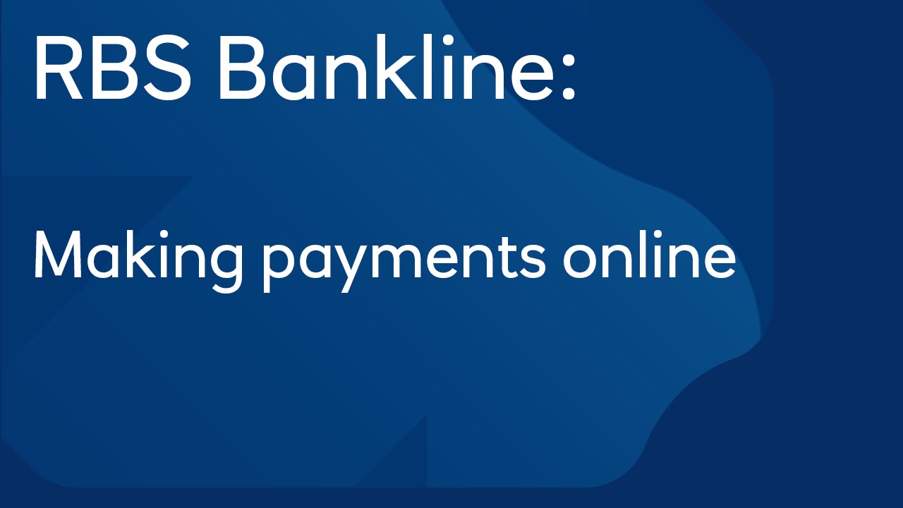 RBS Bankline login step by step guide