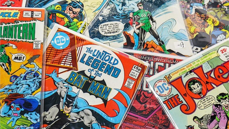 Scots Auction Offering Rare £10k DC Comics Collection