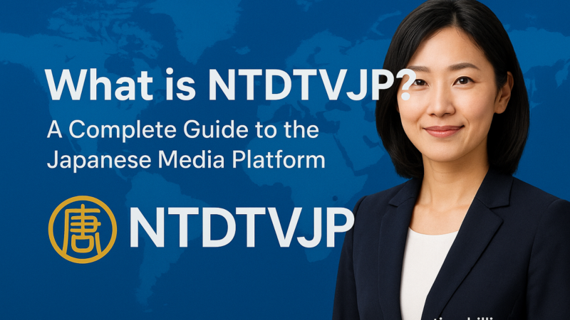 What is NTDTVJP? A Complete Guide to the Japanese Media Platform