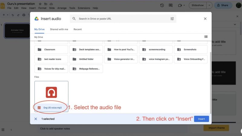 How to Add Voice to Google Slides Without Third-Party Tools